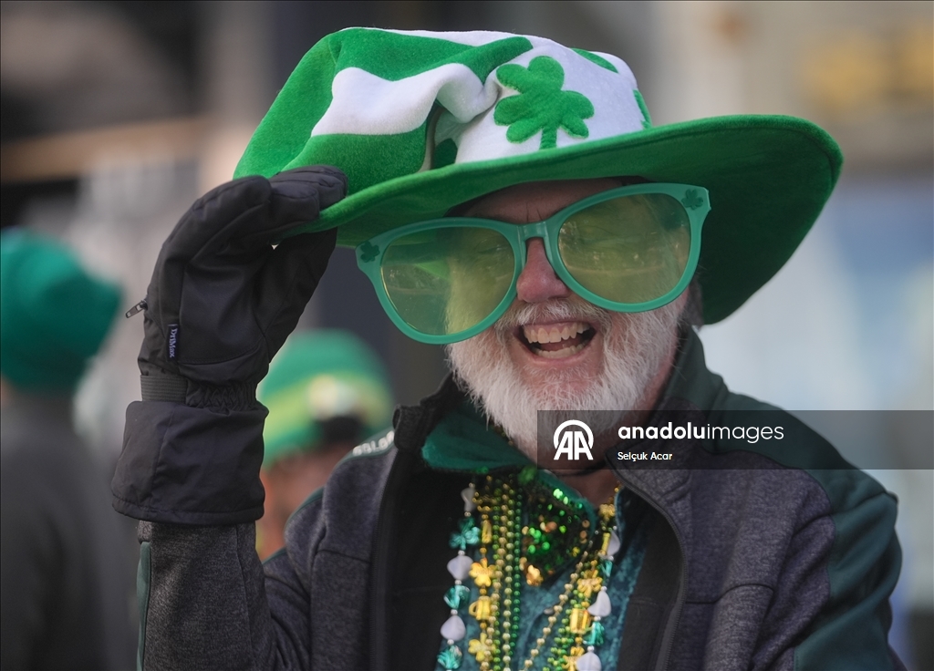 В Нью-Йорке прошел 265-й традиционный парад в честь Дня святого Патрика