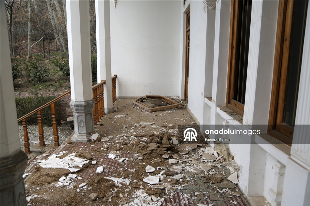 ABD-İsrail saldırılarında Tahran'daki tarihi Sadabad Sarayı hasar gördü