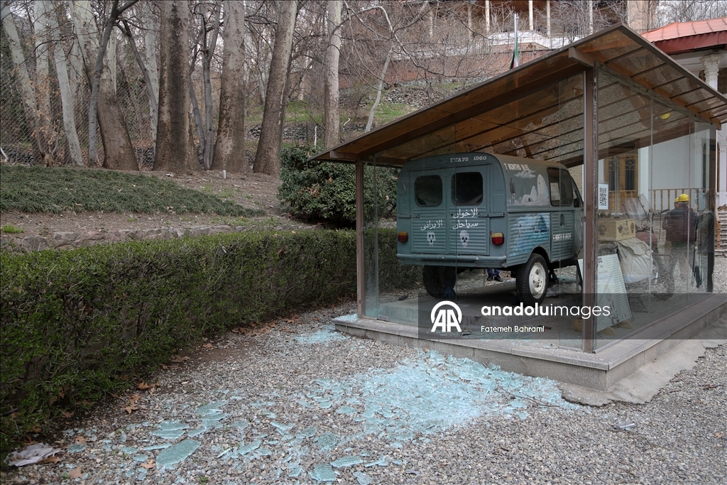 ABD-İsrail saldırılarında Tahran'daki tarihi Sadabad Sarayı hasar gördü