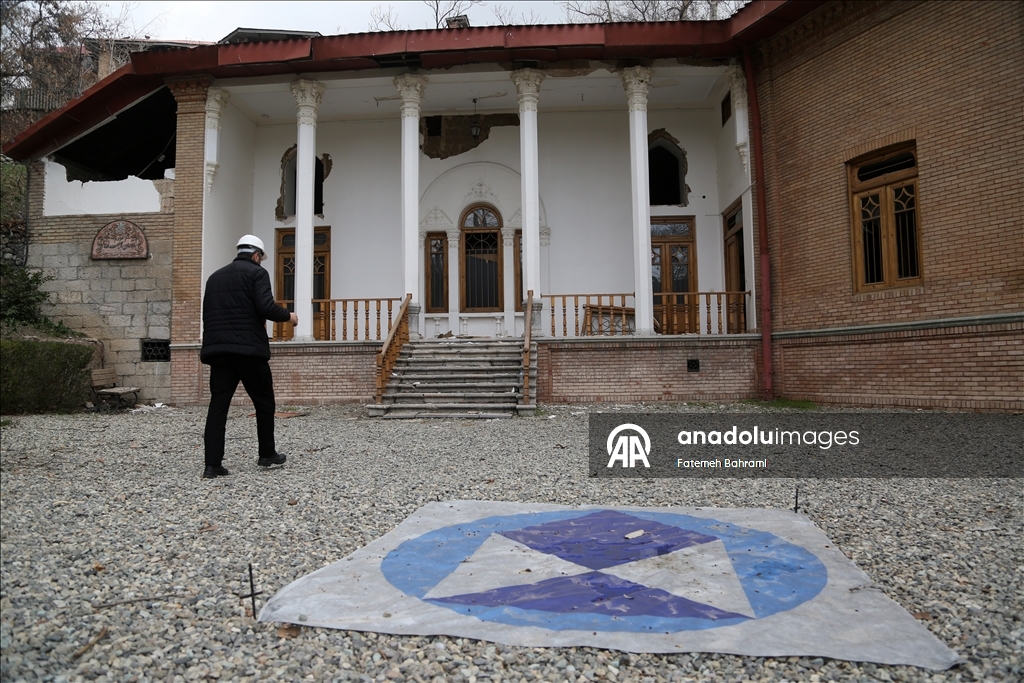 ABD-İsrail saldırılarında Tahran'daki tarihi Sadabad Sarayı hasar gördü