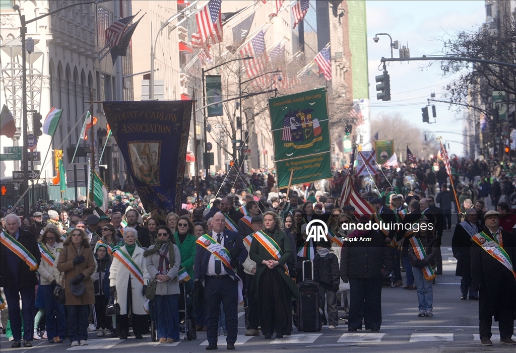 В Нью-Йорке прошел 265-й традиционный парад в честь Дня святого Патрика