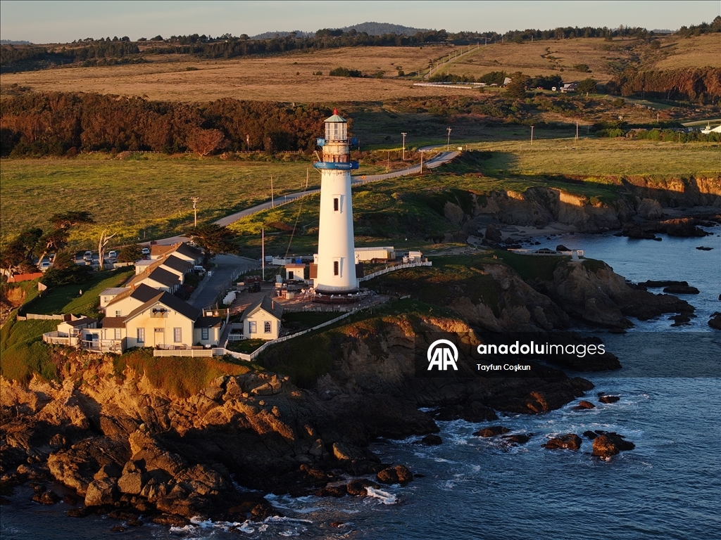 California'da gün batımı