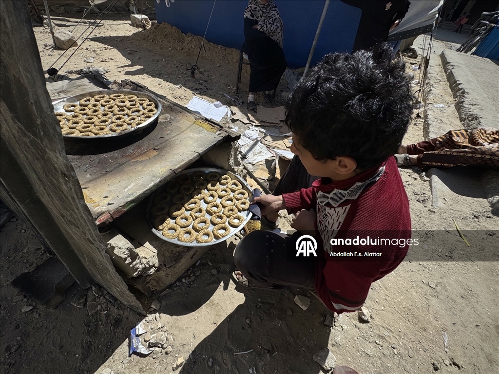 В Газе праздничное печенье готовят в условиях крайней нехватки