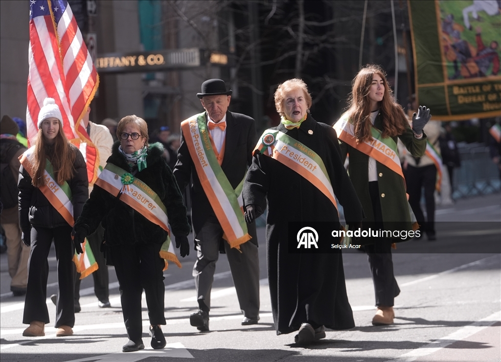 В Нью-Йорке прошел 265-й традиционный парад в честь Дня святого Патрика