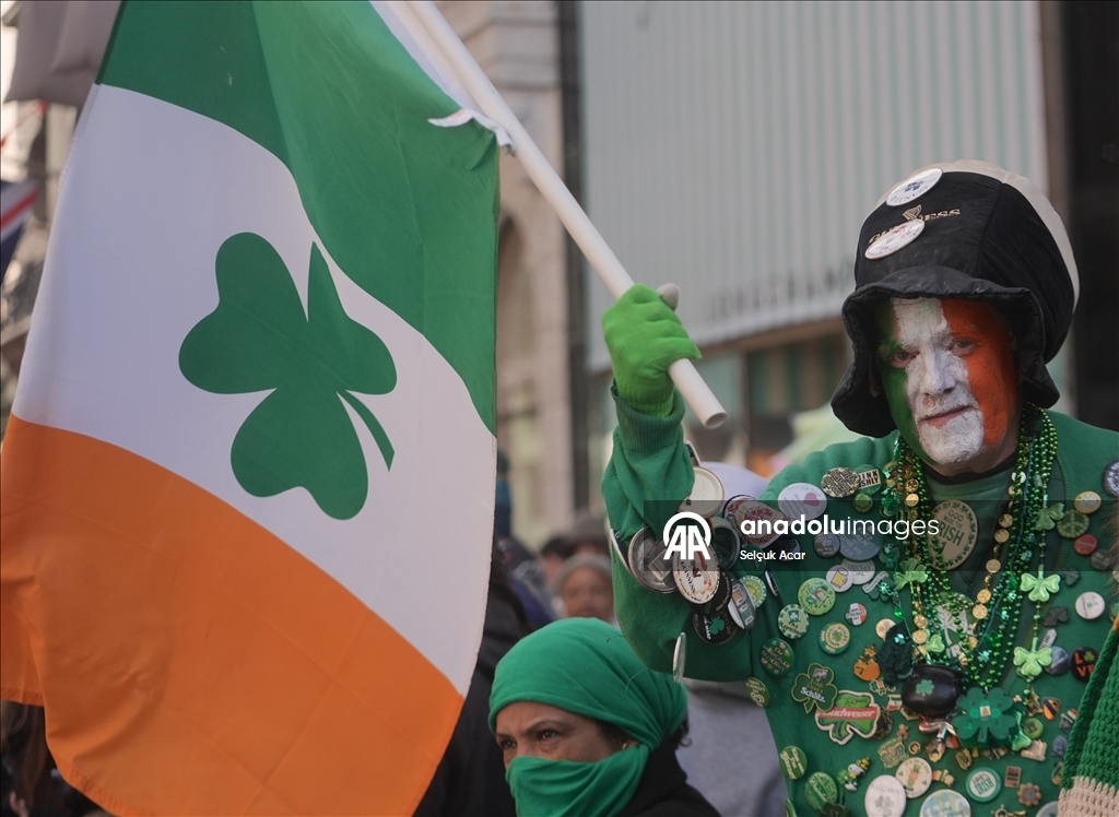 В Нью-Йорке прошел 265-й традиционный парад в честь Дня святого Патрика