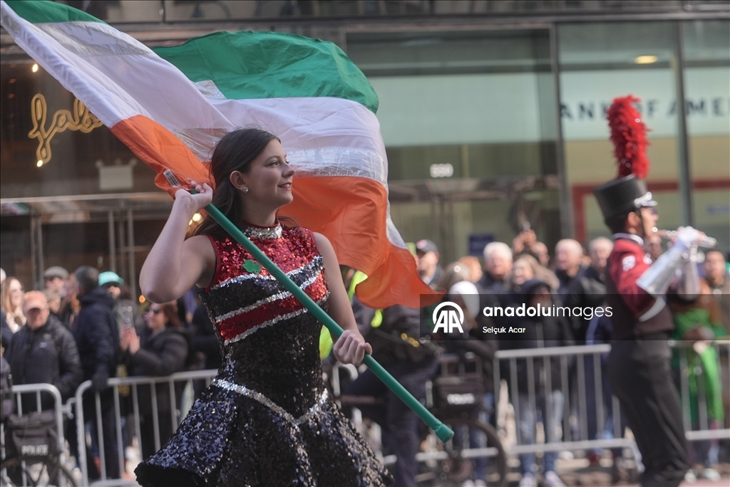 В Нью-Йорке прошел 265-й традиционный парад в честь Дня святого Патрика