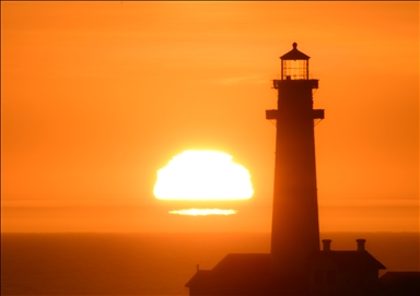 Закат в Калифорнии