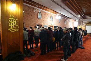 В Анкаре совершена последняя молитва Таравих месяца Рамазан
