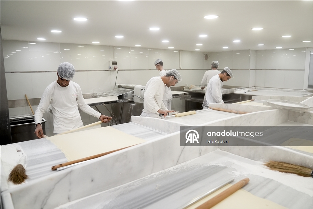 Bayramda 5 bin ton baklava tüketimi bekleniyor