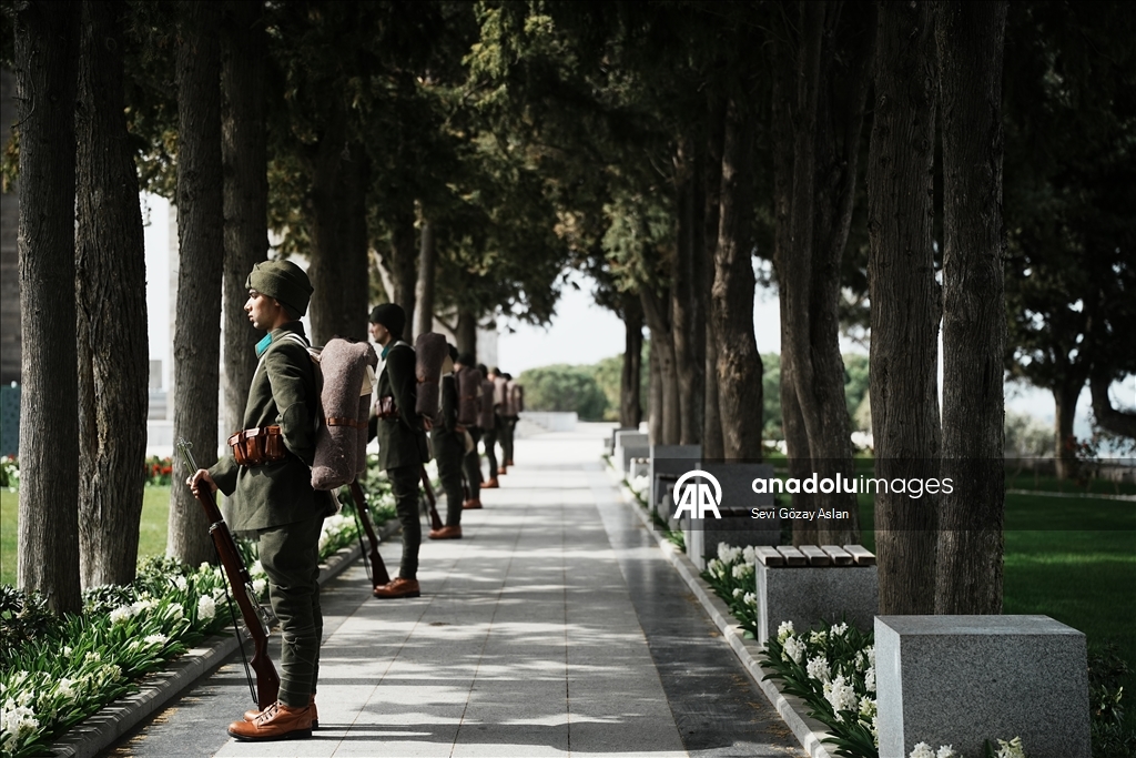 تركيا.. انطلاق مراسم إحياء انتصارات تشاناق قلعة