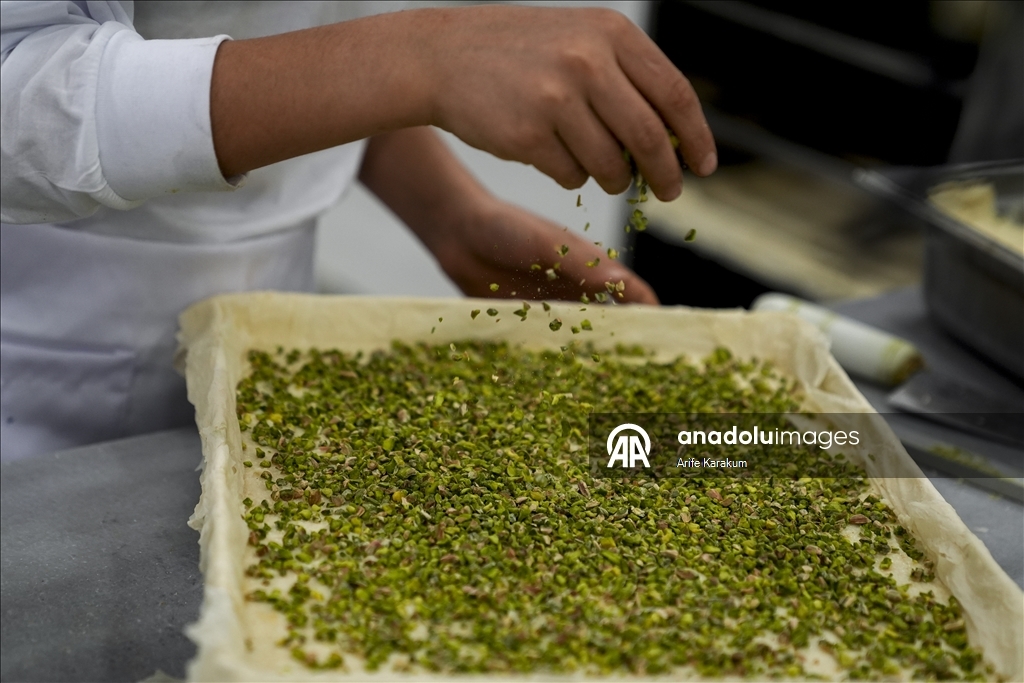 Bayramda 5 bin ton baklava tüketimi bekleniyor