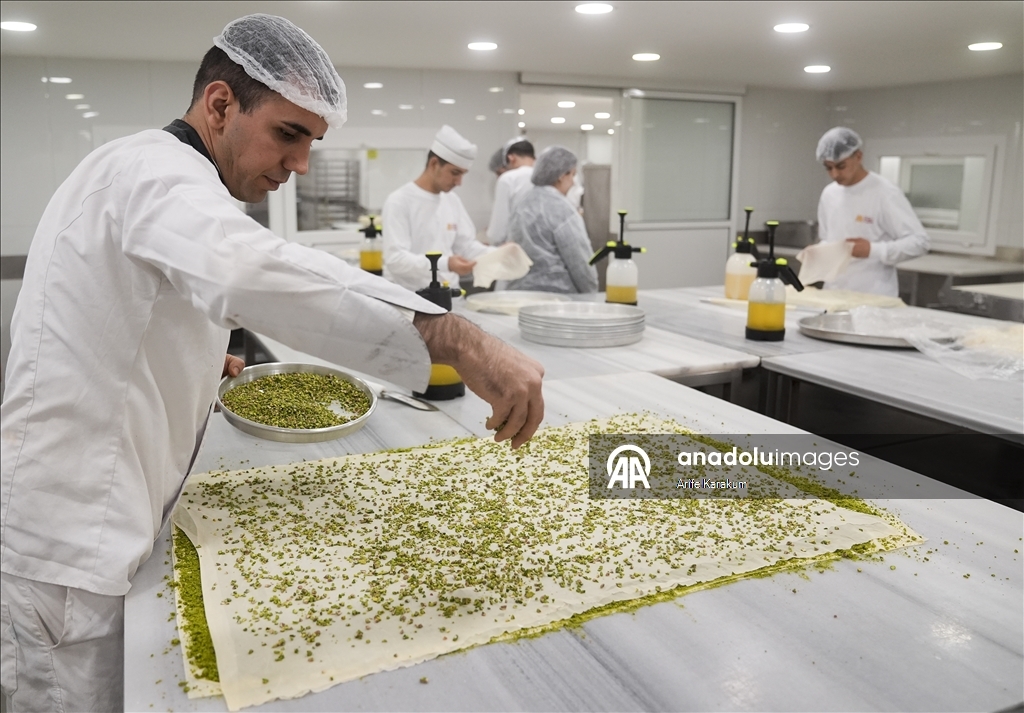 Bayramda 5 bin ton baklava tüketimi bekleniyor