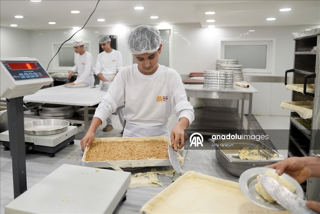 Bayramda 5 bin ton baklava tüketimi bekleniyor