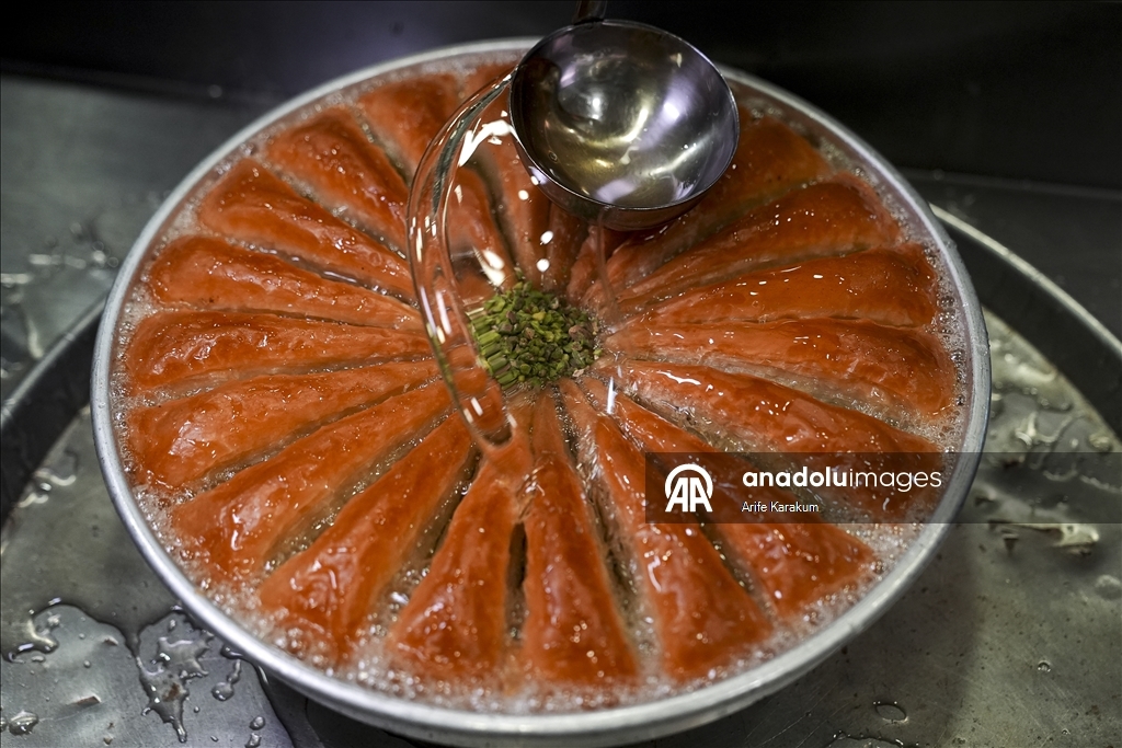Bayramda 5 bin ton baklava tüketimi bekleniyor