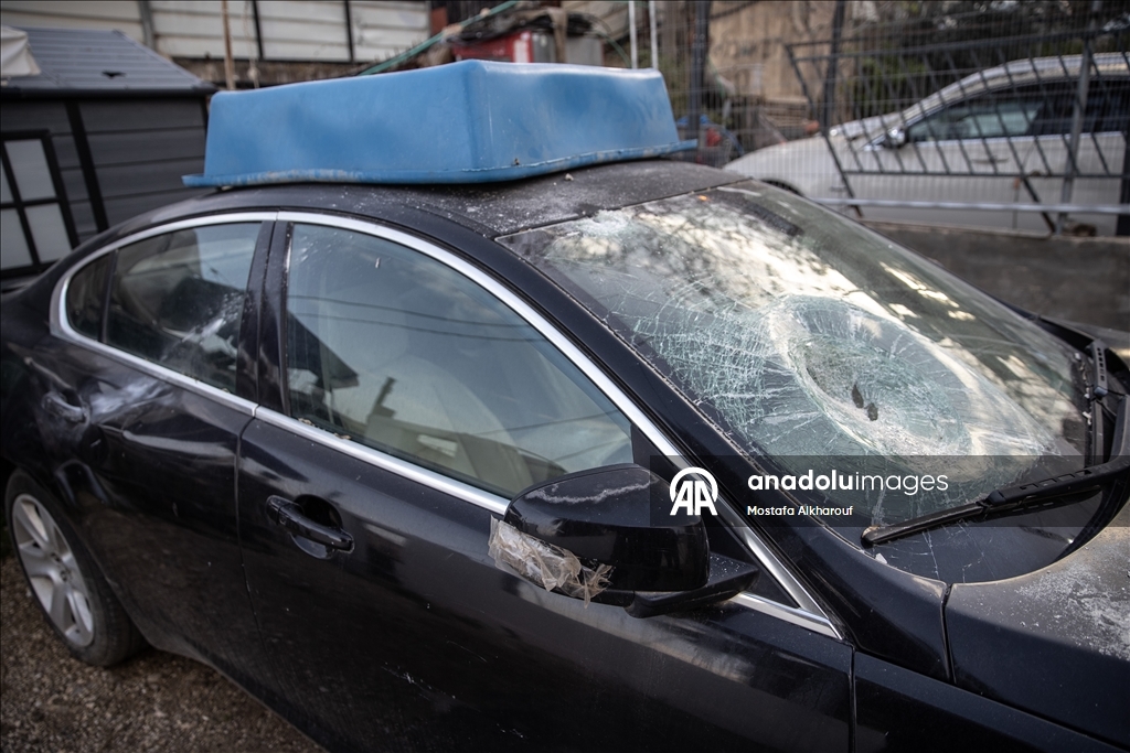 İran'ın misillemesi sırasında bir füze parçası, Doğu Kudüs'ün Eski Şehir bölgesine düştü