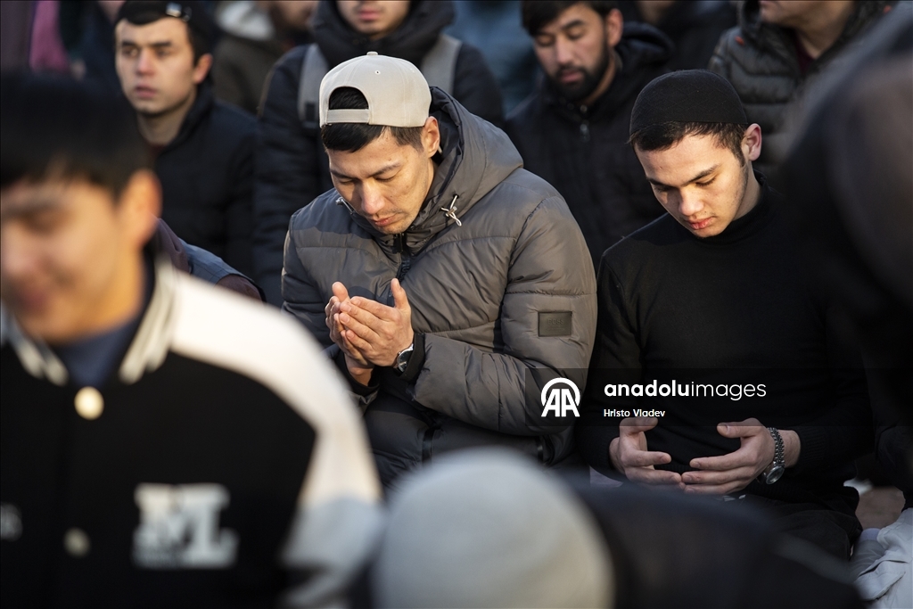 Sofya'da Ramazan Bayramı namazı kılındı