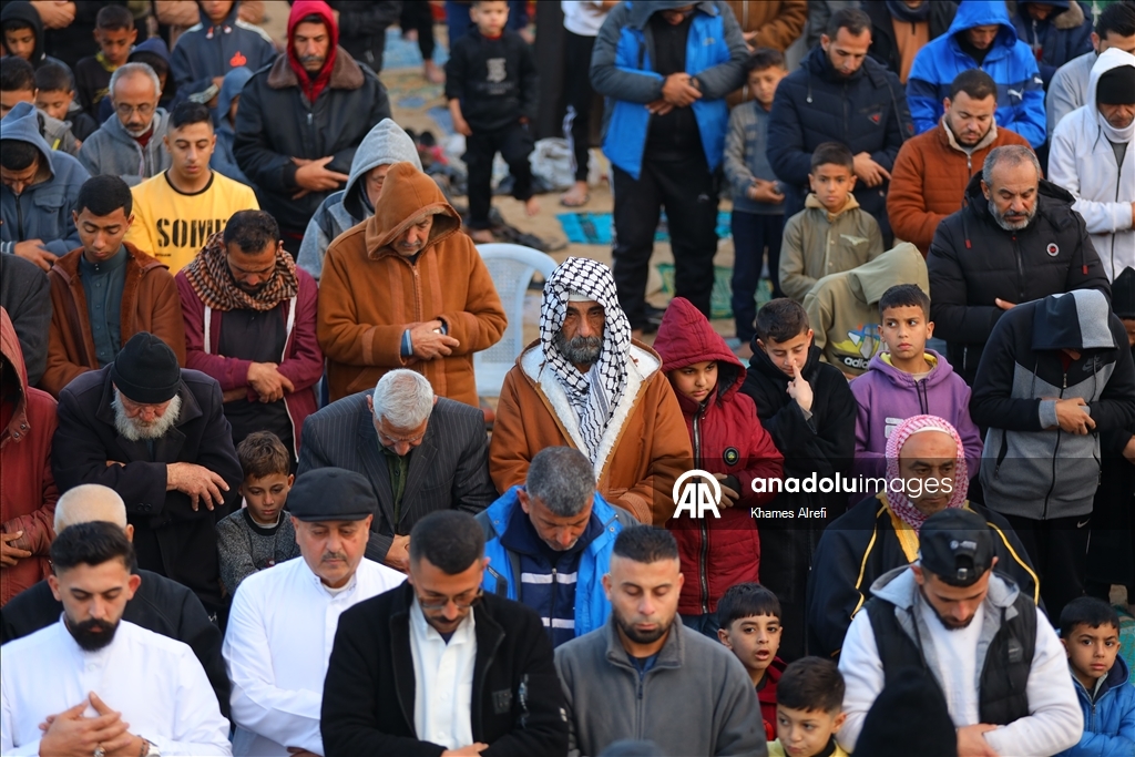 Gazze'de Ramazan Bayramı namazı kılındı