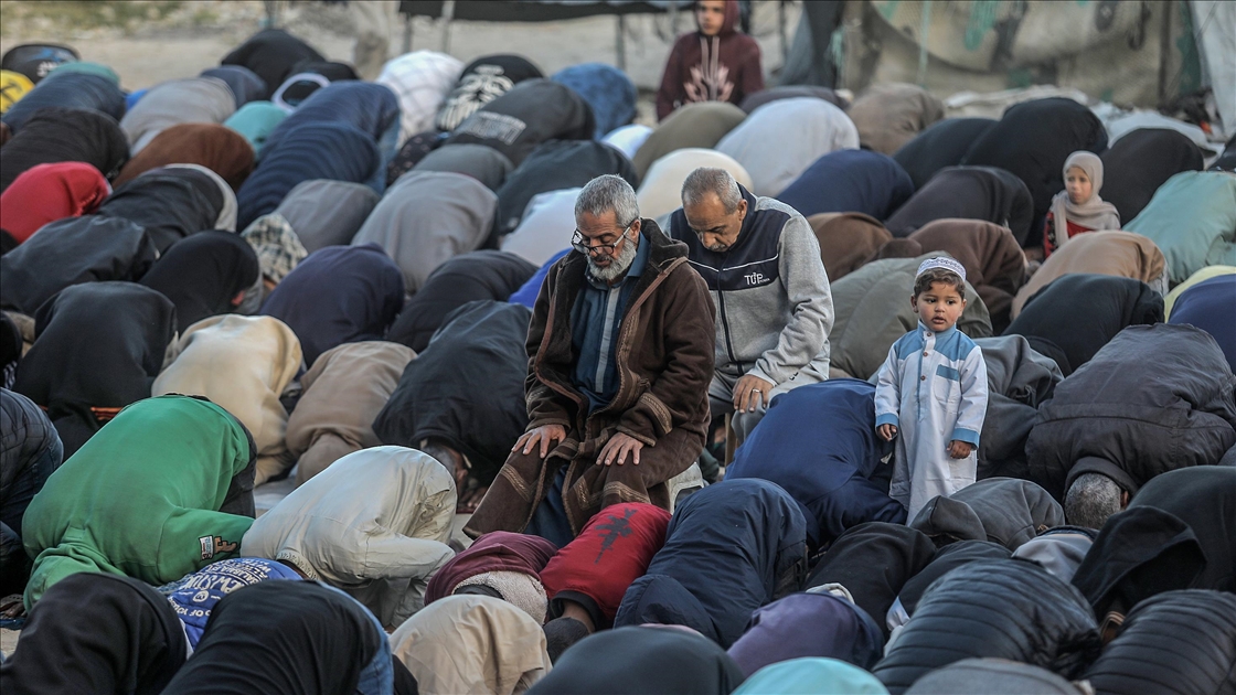 Gazze'de Ramazan Bayramı namazı kılındı