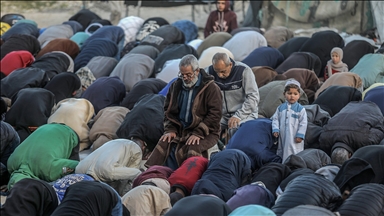 Gazze'de Ramazan Bayramı namazı kılındı