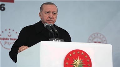 Cumhurbaşkanı Erdoğan, Tenzile Erdoğan Devlet Hastanesi açılış törenine katıldı
