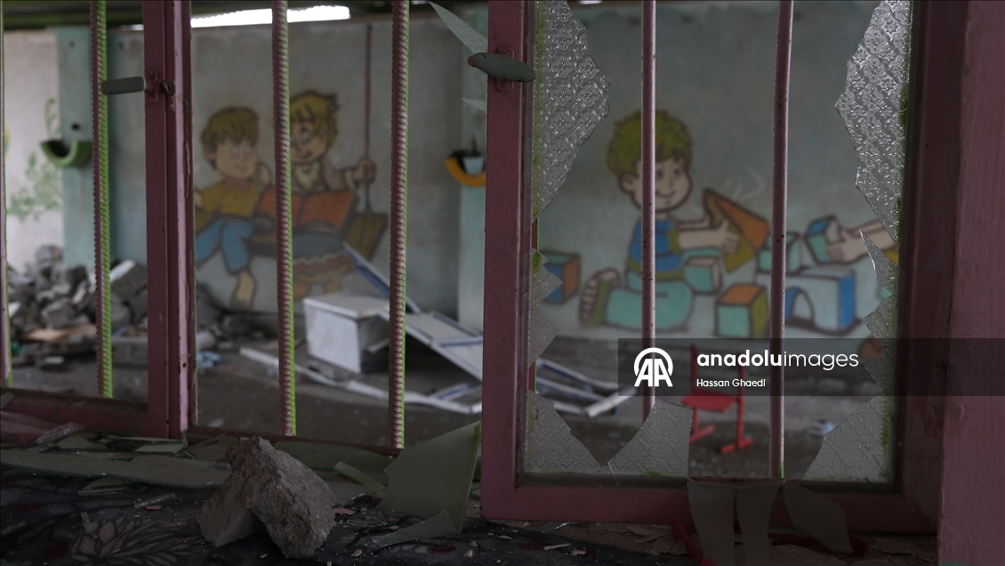 İran’ın Minab kentinde ABD-İsrail'in saldırı düzenlediği Şeceretü’t-Tayyibe İlkokulu’nun binası görüntülendi