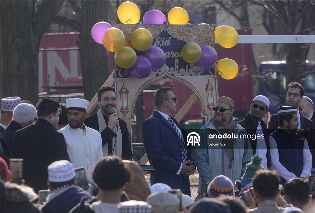 زهران ممداني يؤدي أول صلاة عيد بعد توليه عمدة نيويورك