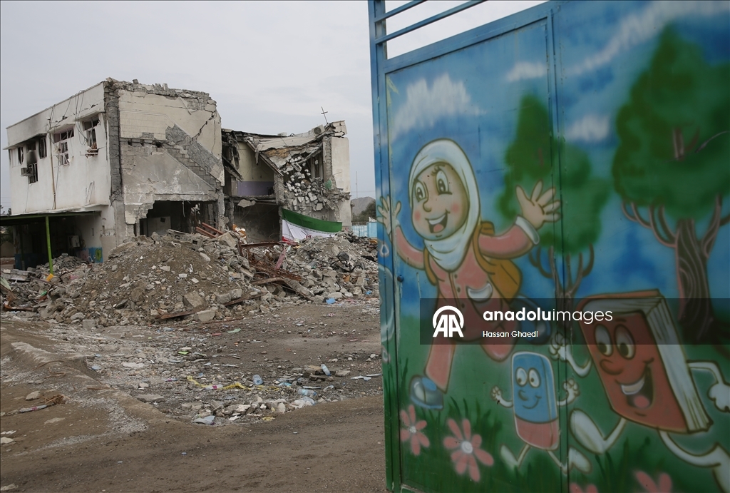 İran’ın Minab kentinde ABD-İsrail'in saldırı düzenlediği Şeceretü’t-Tayyibe İlkokulu’nun binası görüntülendi