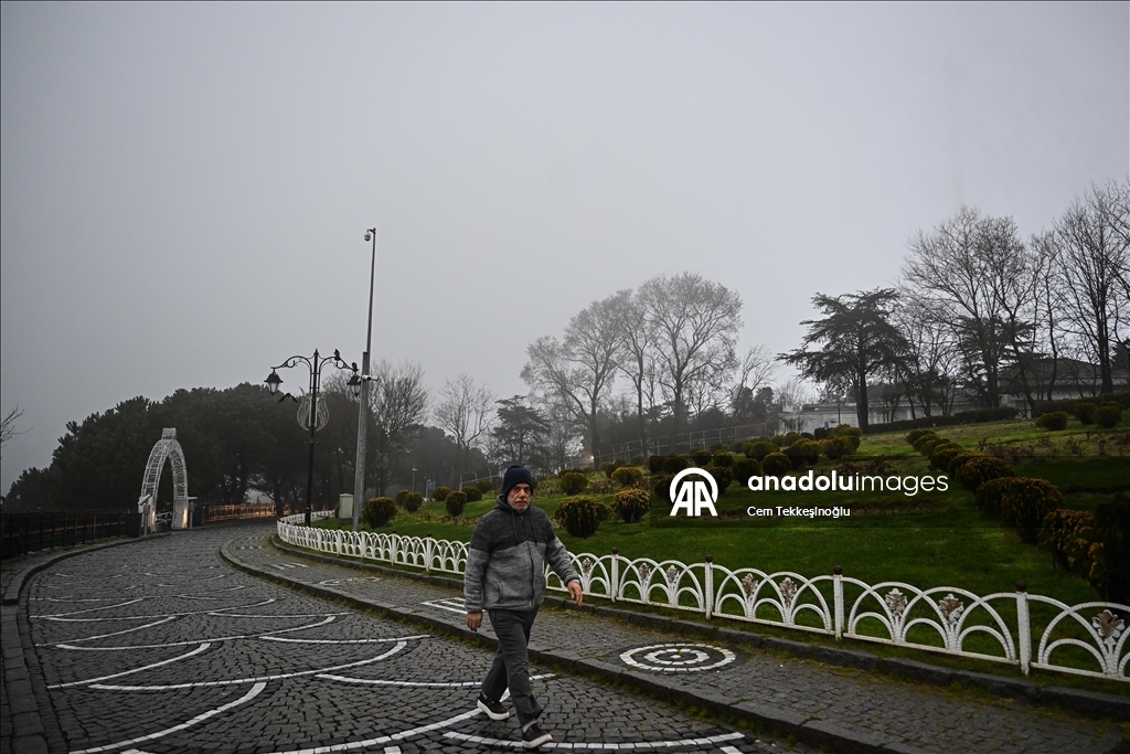 İstanbul'da sabah saatlerinde sis etkili oldu