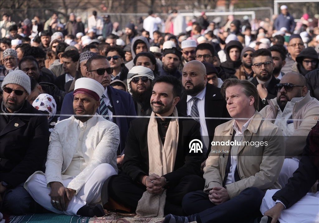 زهران ممداني يؤدي أول صلاة عيد بعد توليه عمدة نيويورك