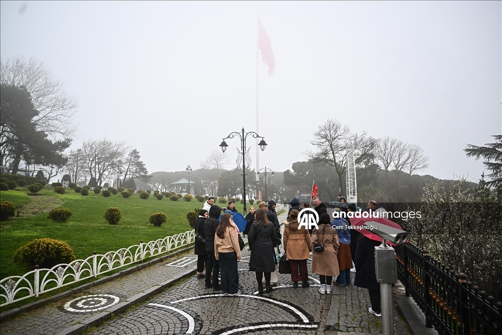 İstanbul'da sabah saatlerinde sis etkili oldu