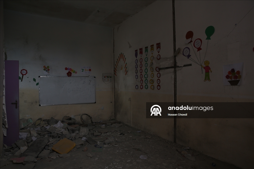 İran’ın Minab kentinde ABD-İsrail'in saldırı düzenlediği Şeceretü’t-Tayyibe İlkokulu’nun binası görüntülendi