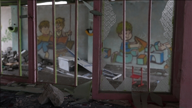 İran’ın Minab kentinde ABD-İsrail'in saldırı düzenlediği Şeceretü’t-Tayyibe İlkokulu’nun binası görüntülendi