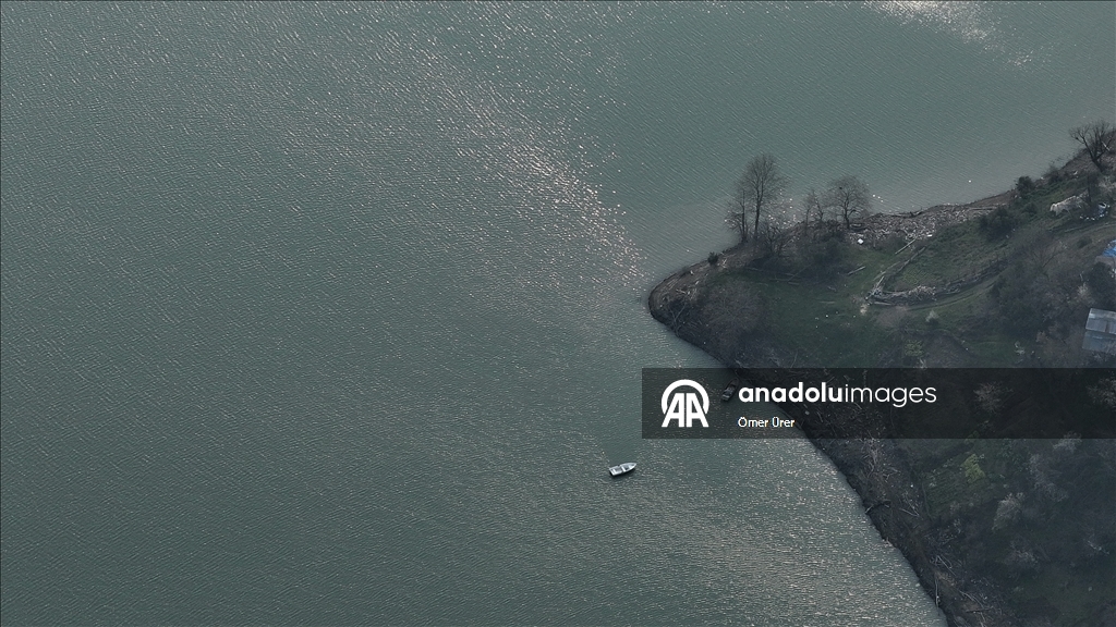 Yağışların ardından Hasanlar Barajı doldu 13