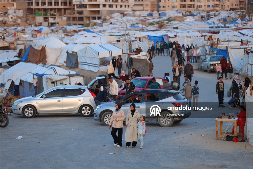 Gazze Limanı’nda aileler ve çocuklar bayram sevincini yaşadı