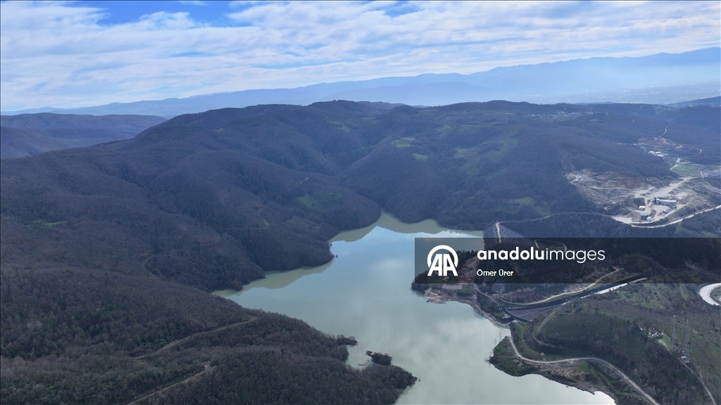 Yağışların ardından Hasanlar Barajı doldu 2