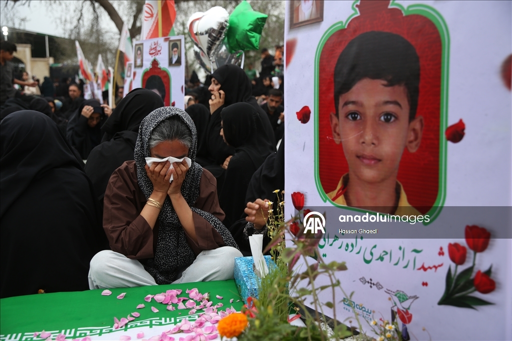 В Иране прошла церемония памяти погибших в результате американо-израильской атаки