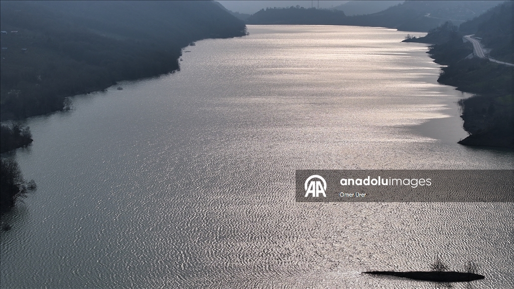 Yağışların ardından Hasanlar Barajı doldu 9