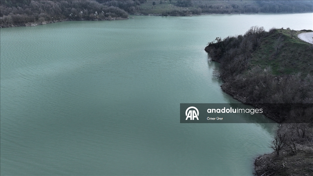 Yağışların ardından Hasanlar Barajı doldu 7