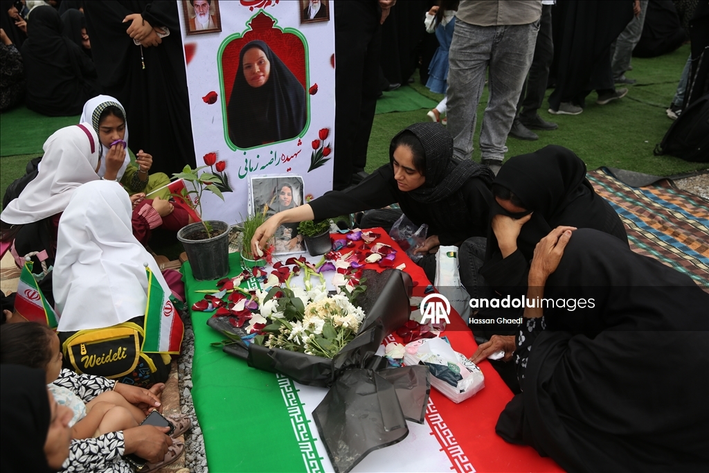 В Иране прошла церемония памяти погибших в результате американо-израильской атаки