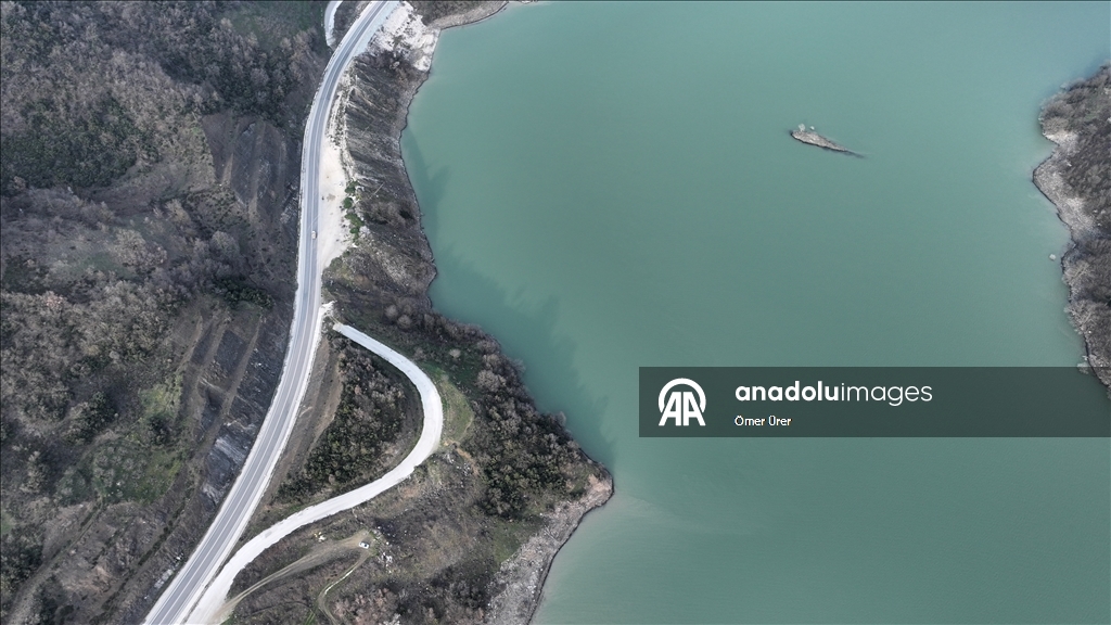 Yağışların ardından Hasanlar Barajı doldu 14