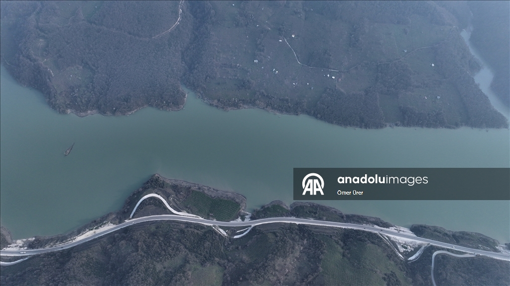 Yağışların ardından Hasanlar Barajı doldu 12