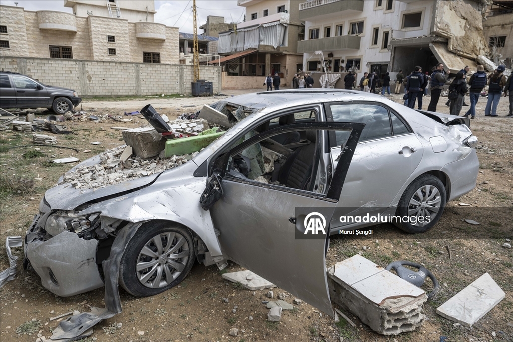 İsrail saldırısı Baalbek’te geniş çaplı tahribata yol açtı