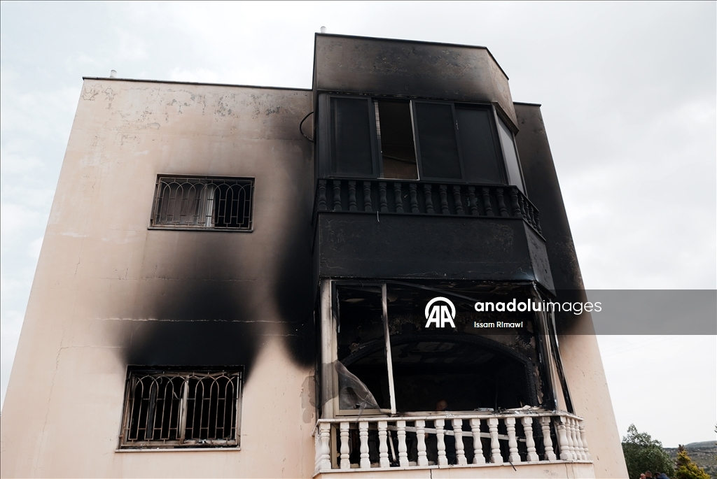 نيران المستوطنين بدير الحطب.. منازل محروقة وفلسطينيون ينجون بصعوبة