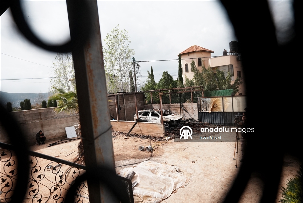نيران المستوطنين بدير الحطب.. منازل محروقة وفلسطينيون ينجون بصعوبة