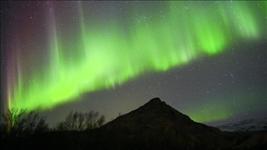 İzlanda'da kuzey ışıkları