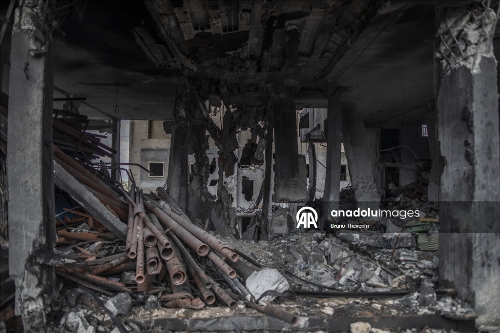 İsrail ordusu, Lübnan'ın güneyinde Nebatiye ilindeki beldelere hava saldırıları düzenledi