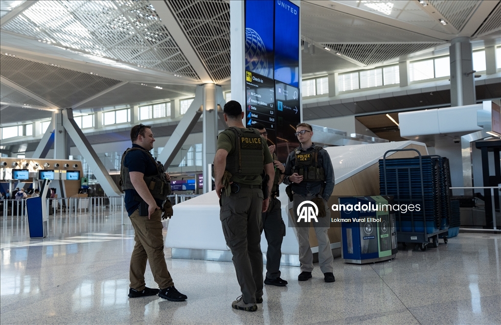 ABD’de Newark Liberty Uluslararası Havalimanı’na ICE ekipleri sevk edildi