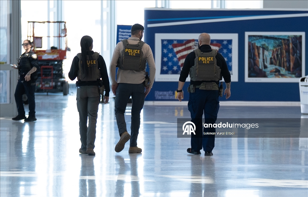 ABD’de Newark Liberty Uluslararası Havalimanı’na ICE ekipleri sevk edildi