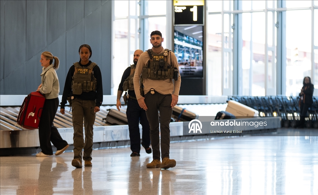 ABD’de Newark Liberty Uluslararası Havalimanı’na ICE ekipleri sevk edildi