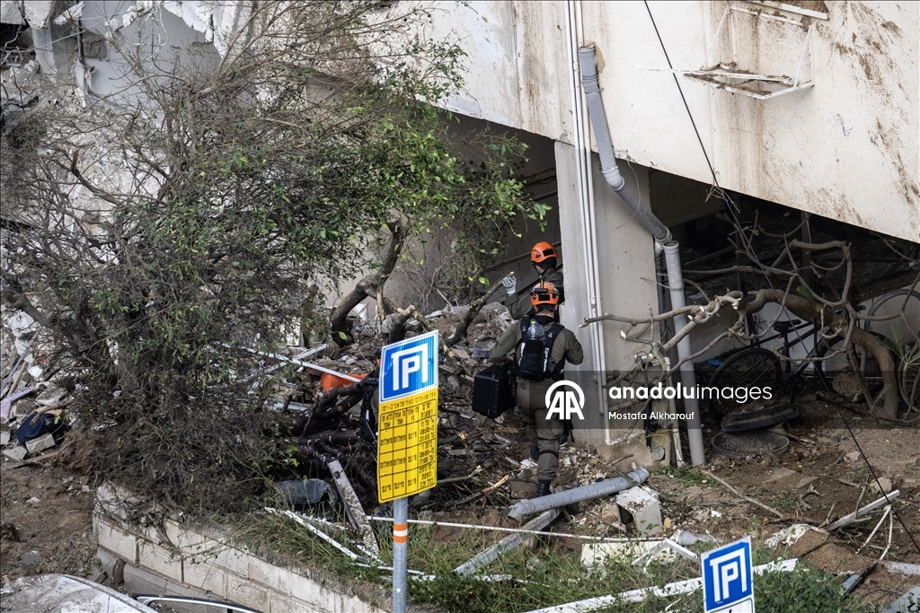 Ракета-ответ Ирана нанесла ущерб зданиям в Тель-Авиве